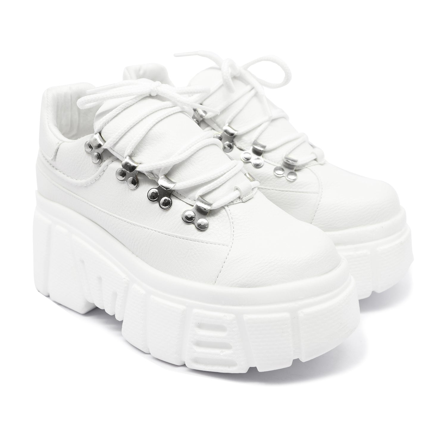 Women's Chunky White Tennis Kit + Laces Kit