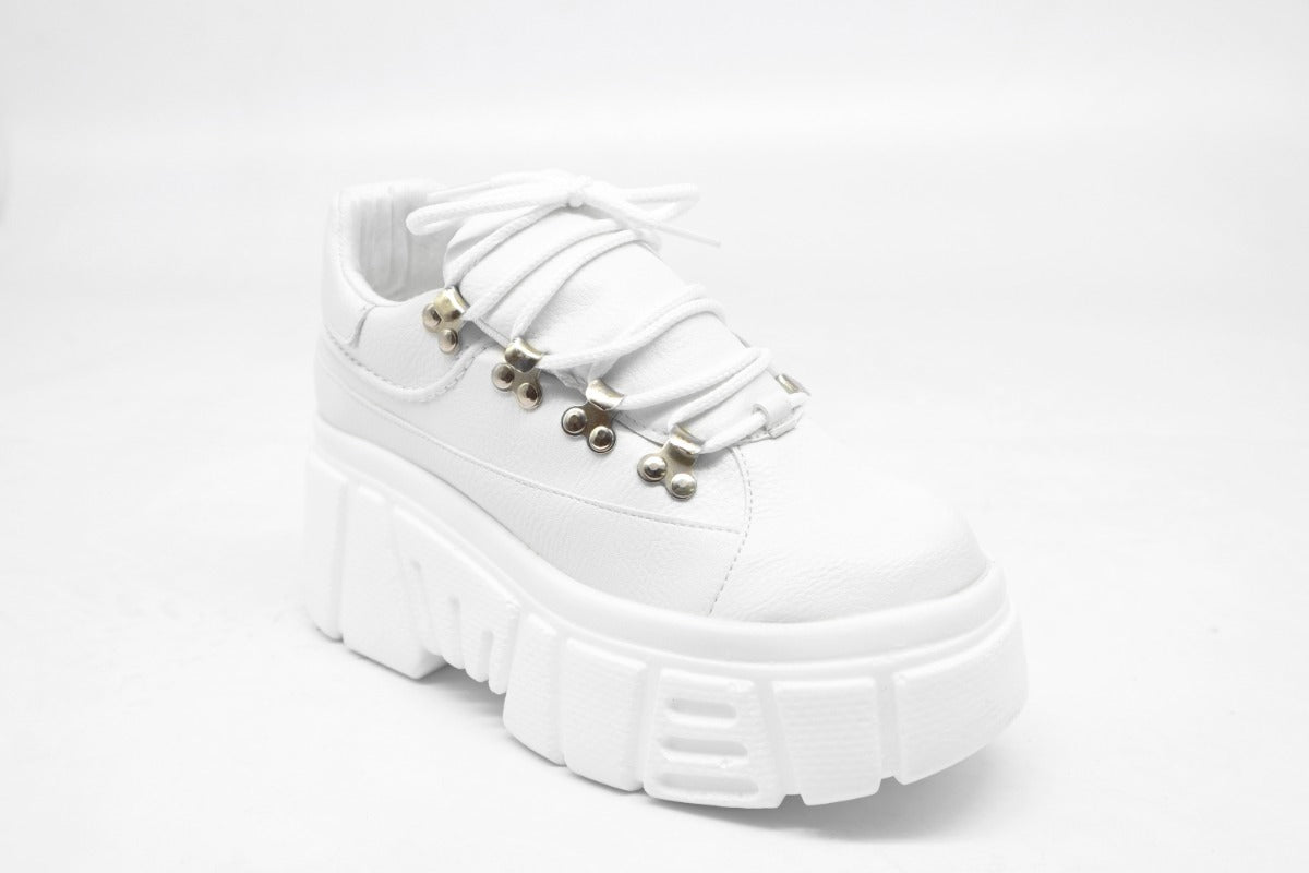 Women's Chunky White Tennis Kit + Laces Kit