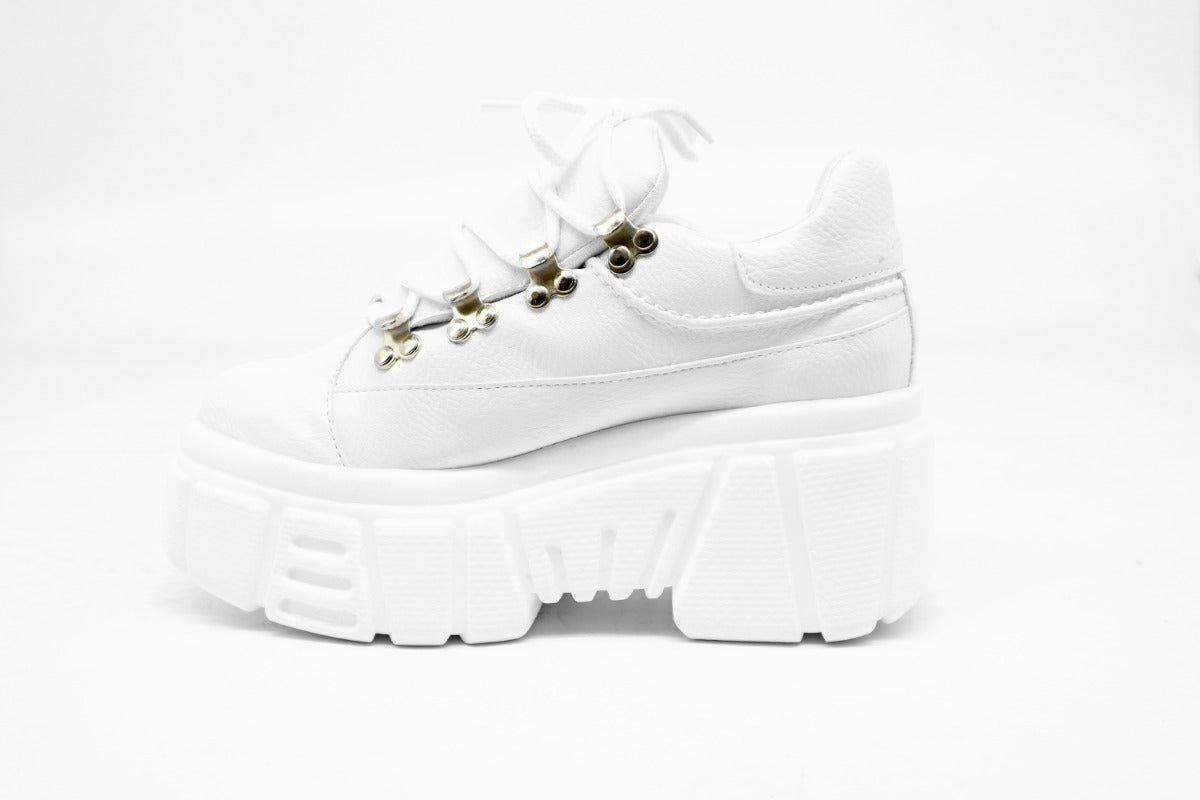 Women's Chunky White Tennis Kit + Laces Kit