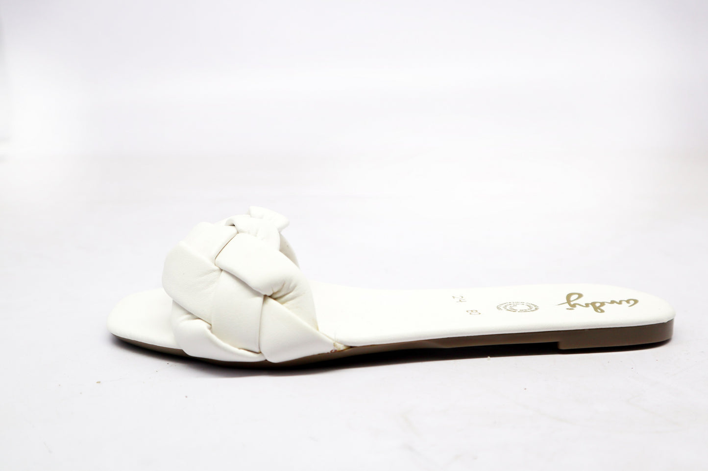 Copy of Andy Braid White Sandal