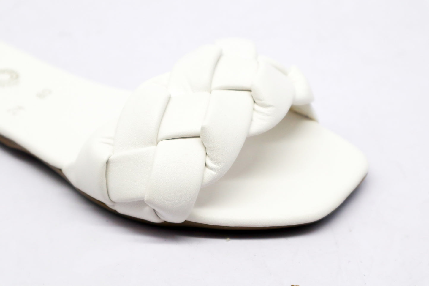 Copy of Andy Braid White Sandal