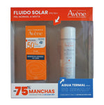 Avene Kit Protector Solar Fluido 50+ 50 ml + Agua Termal 50 ml