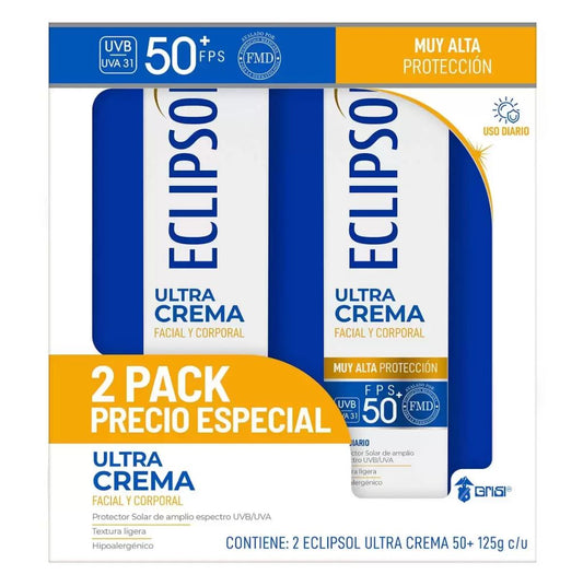 Eclipsol Sunscreen SPF 50+ 2 pcs