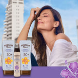 Set Hawaiian Tropic Ozono Bloqueador Solar 2 Lociones y 1 Spray