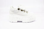 Kit Tenis Mujer Chunky blanco + Kit Cordones