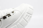 Kit Tenis Mujer Chunky blanco + Kit Cordones